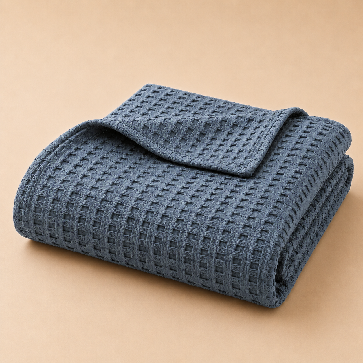 Waffle Pattern Blanket