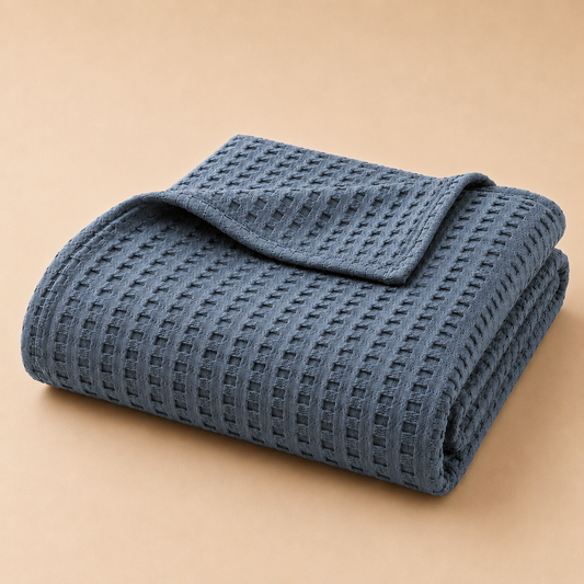 Waffle Pattern Blanket