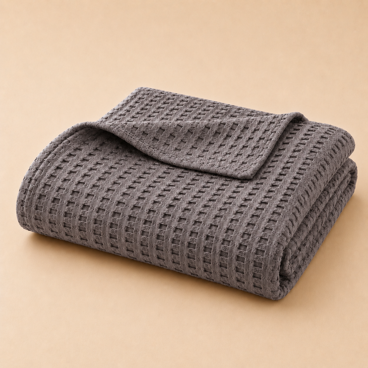 Waffle Pattern Blanket
