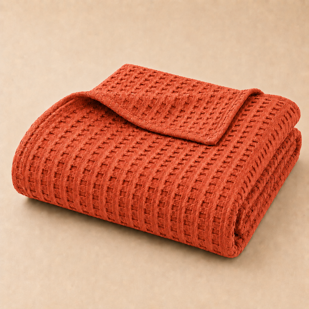 Waffle Pattern Blanket